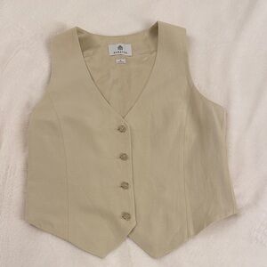 Aritzia Babaton Pacino Beige Vest